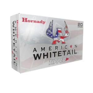 Box of Hornady American Whitetail .270 Win 130gr SST rifle ammunition, 20 rounds