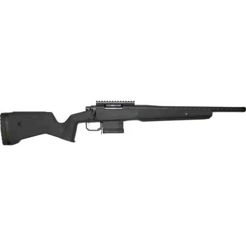 GLFA SUB-1 Bolt Action Rifle 6.5 Creedmoor 5rd Magazine 20" Fluted Threaded Barrel w/Black Carbon Fiber Stock
