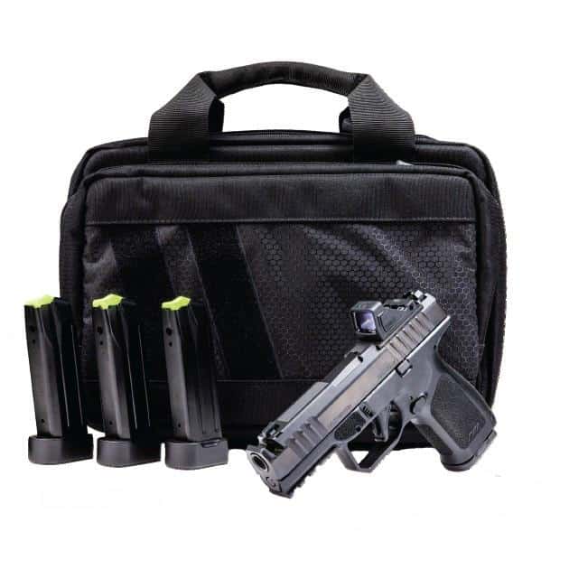 Rost Martin RM1S Comp Handgun Bundle 9mm Luger 15(4)rd Magazines 3.6" Barrel Black Viridian Red Dot Pistol