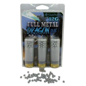 GunNutts Full Metal Dragon BB With Dragon's Breath Shotshell Ammunition 12ga 2-3/4" BB  3/ct