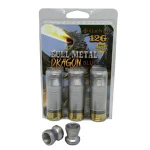 GunNutts Full Metal Dragon Slug With Dragon's Breath Shotshell Ammunition 12ga 2-3/4'' Slug 3/ct
