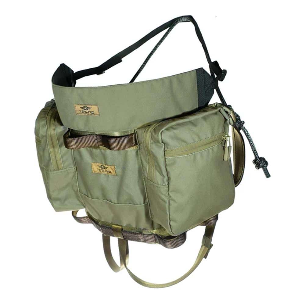 Tethrd Workhorse Saddle Kit Timber Green XL