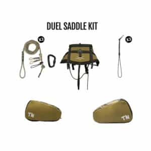 Timber Ninja Outdoors Duel Saddle Starter Kit Regular Up To 36"