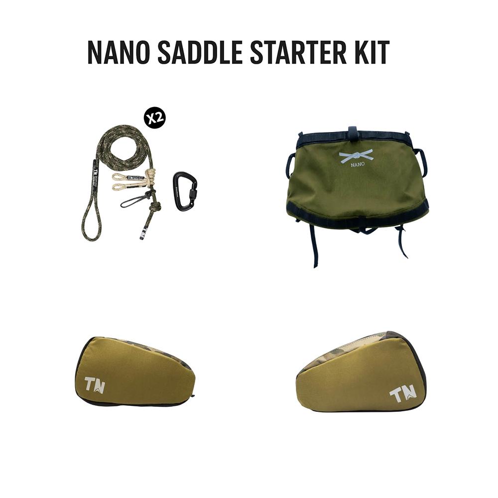 Timber Ninja Outdoors Nano Saddle Starter Kit XL 36" - 40"