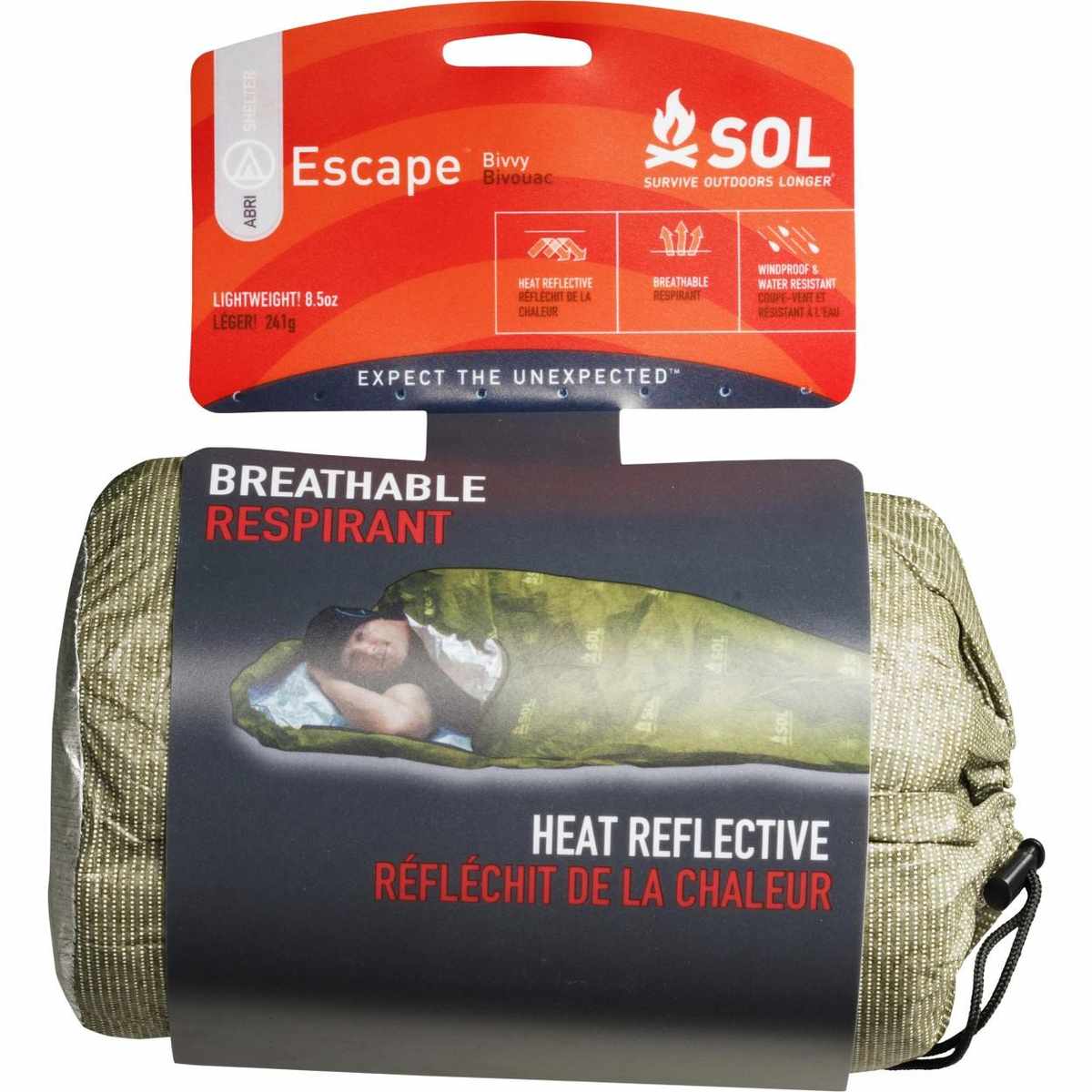Ready Brands Survive Outdoors Longer Escape Bivvy-OD Green