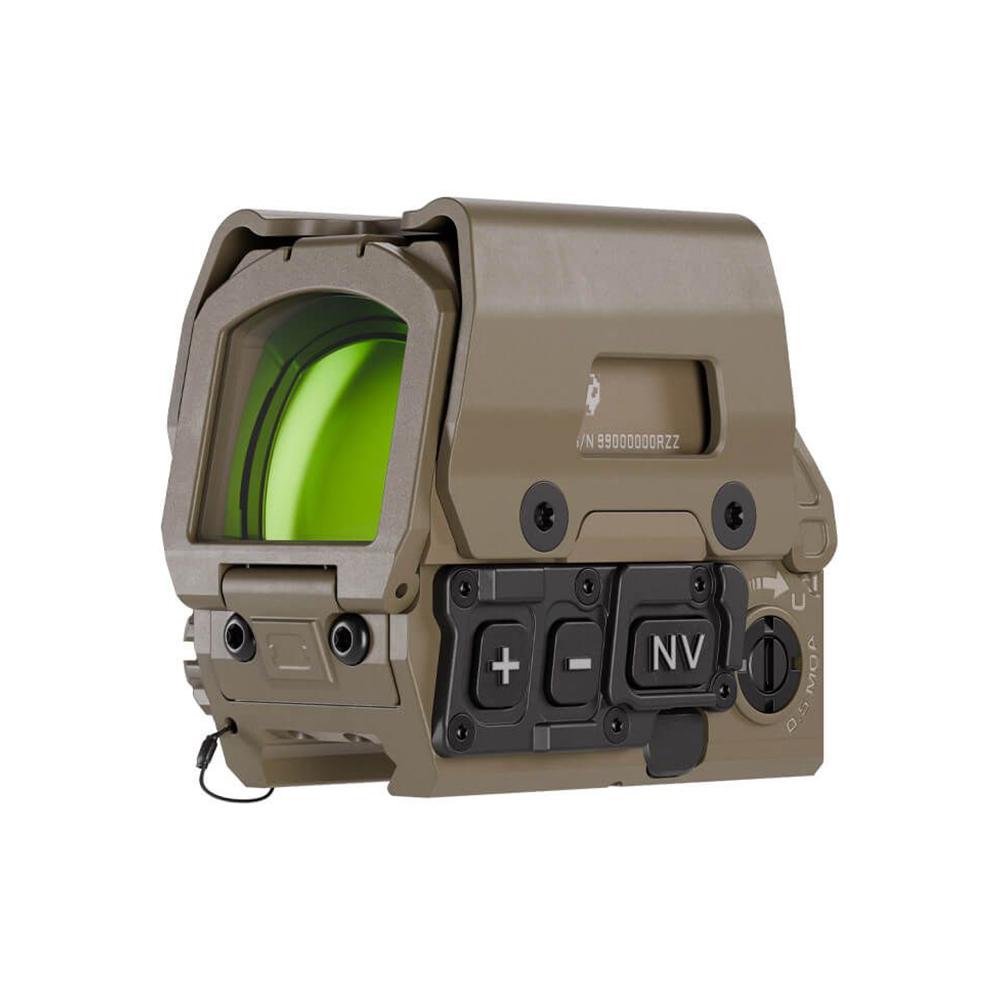 Sig Sauer Romeo8T-AMR Shroud Reflex Sight Quad Ballistic Circle Dot 2.0 FDE