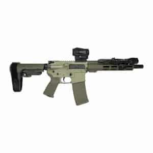 Shark Coast Grassy Knoll Pistol Bundle .300 Blk 30rd Magazine 10'' Threaded Barrel Vortex Red Dot Streamlight Light