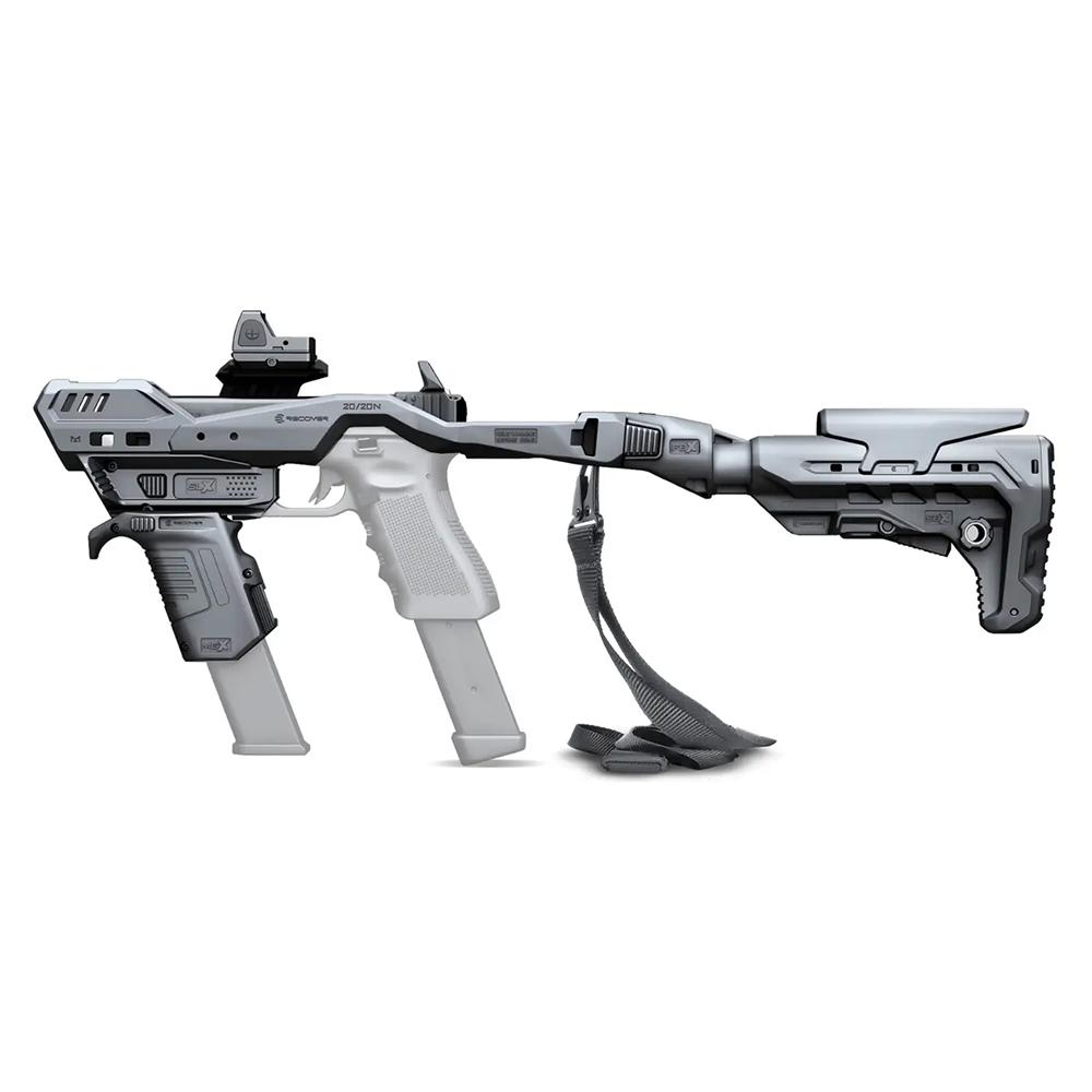 Recover Tactical 20/20X Conversion Kit for Glock/S&W/P80 Black