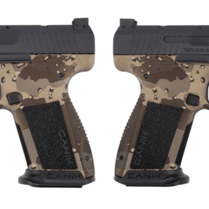 CANIK METE SF ONE SERIES 9MM CHOCOLATE CHIP CAMO PSTL 4.19 BRL 1-15RD MAG