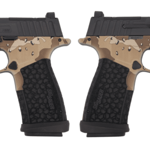 SIG SAUER P365 FUSE 9MM 4.3" CHOCOLATE CHIP CAMO O.R. 1-17RD, 2-21RD