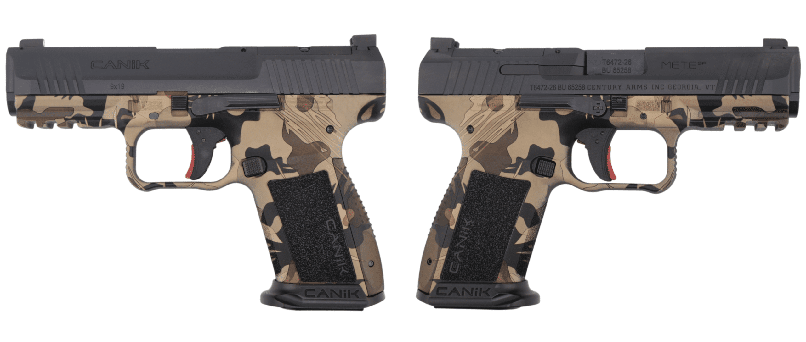 CANIK METE SF ONE SERIES 9MM RHODESIAN TAN PSTL 4.19 BRL 1-15RD MAG