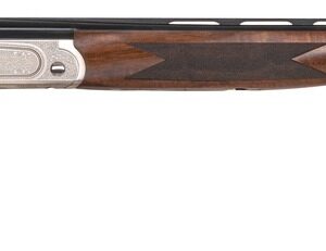 Mossberg 75492 Gold Reserve  28 Gauge Break Open 3" 2rd 28" Blue Polished Over/Under Vent Rib Barrel, Silver w/Engraved Scroll & Gold Inlay Receiver, Grade A Walnut Stock