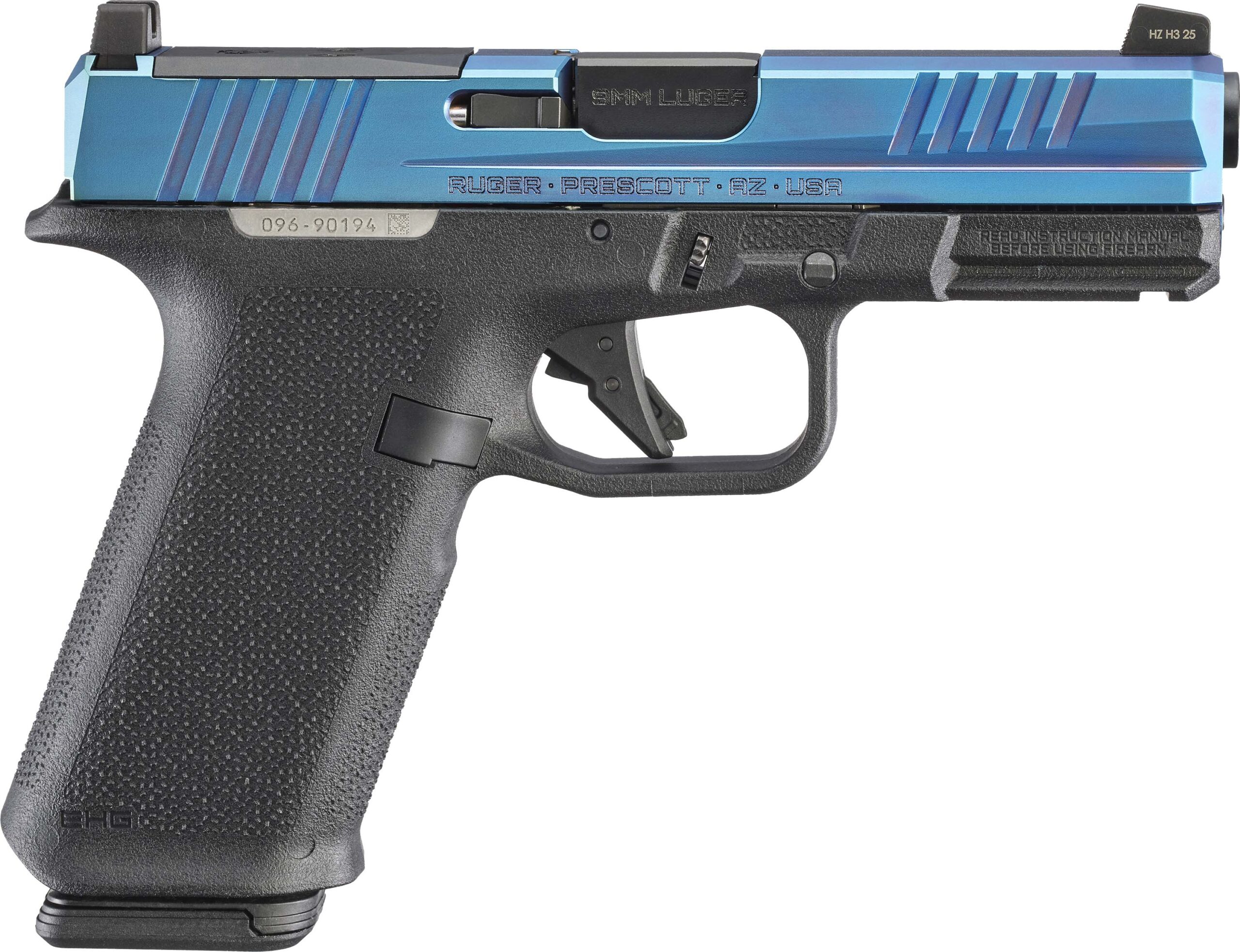 RUG RXM 9MM PST 4 BL PVD 17R