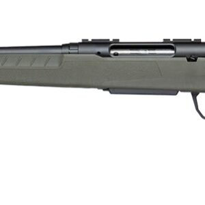 Savage Arms 33145 Axis 2 270 Win 4+1 20" Matte Black Carbon Steel Threaded Barrel, Drilled & Tapped Receiver, OD Green Fixed w/Pistol Grip Synthetic Stock, Left Hand