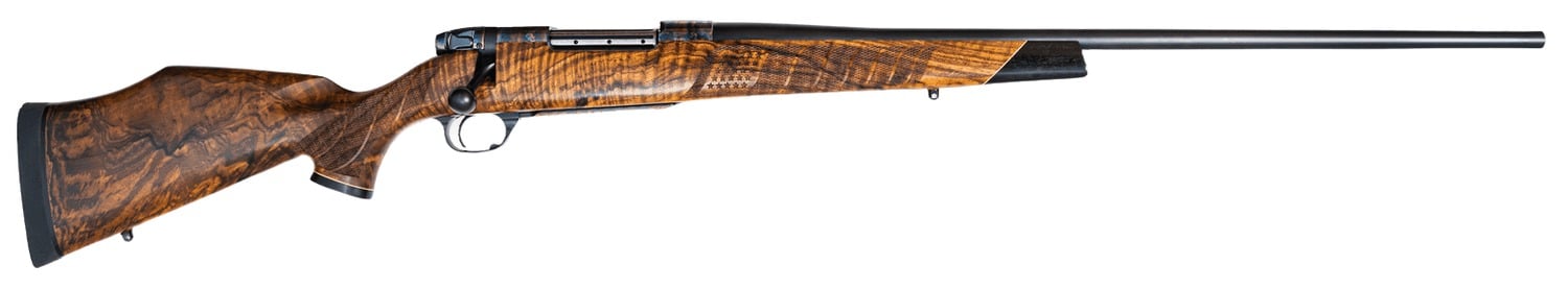 Weatherby MKV250257WR6T Mark V 250th Anniversary Limited Edition 257 WBY Mag 3+1 26" Threaded Barrel, Color Case Hardened Steel Drilled & Tapped Receiver, Checkered Italian Walnut Fixed Stock