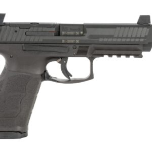 HK 81001234 VP9 A1 Tactical Full Size 9mm Luger 10+1 5.12"  Black Threaded Barrel, Black Steel Optic Ready Slide, Black Polymer Frame w/Picatinny Rail, Interchangeable Backstrap Grip