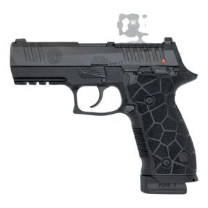 Langdon Tactical Tech ATDCCTJ Steyr ATD Comp Compact 9mm Luger 20+1 4" Black Barrel, Black Nitride Steel Optic Ready Slide, Black Anodized Aluminum Frame w/Picatinny Rail, Textured Grip, Ambidextrous