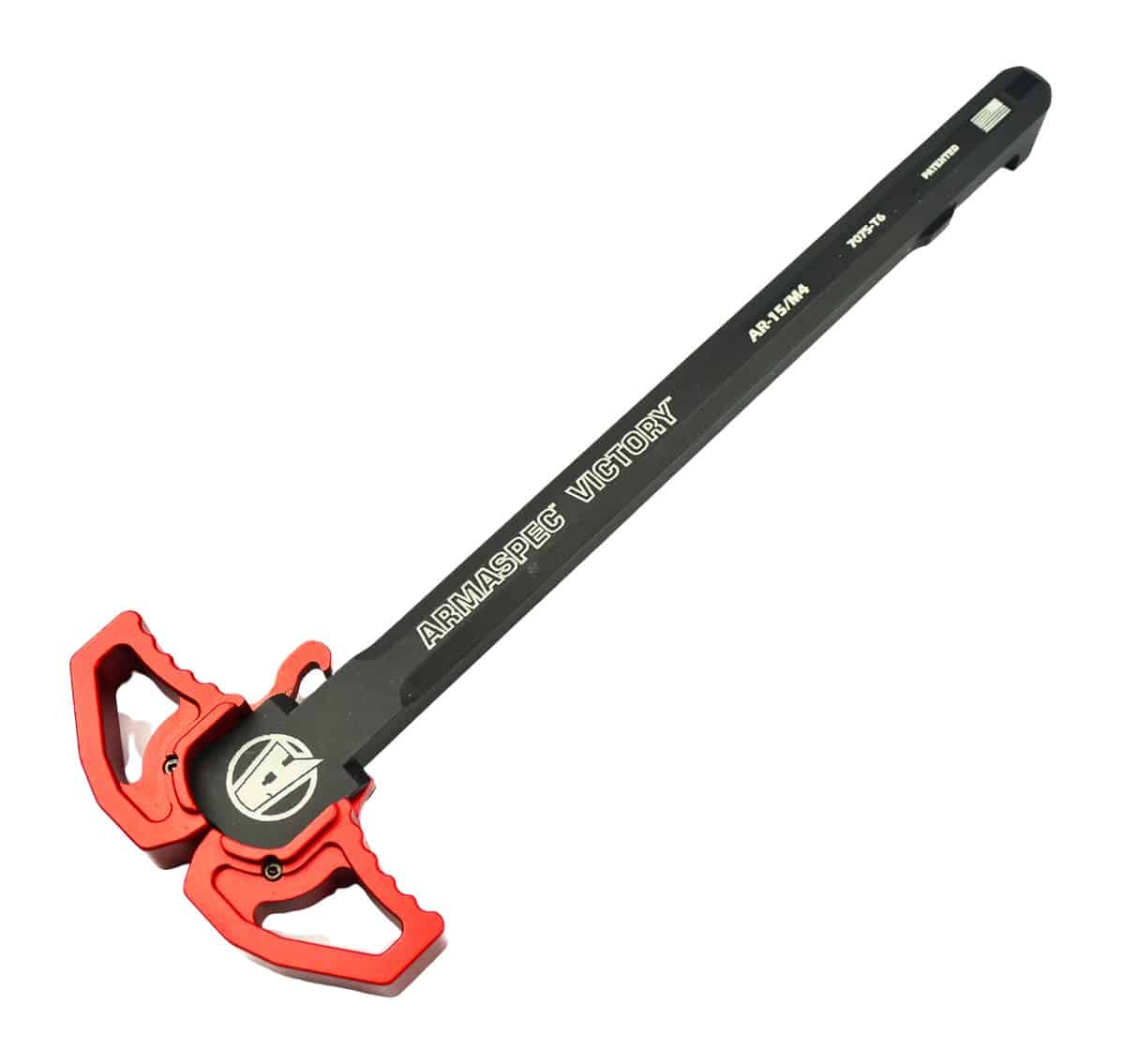 ARMASPEC ARM163-RED VICTORY CHRGING HNDL AR15 COMP