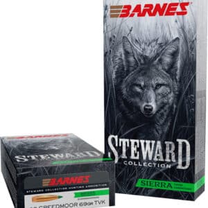 BARNES STEWARD 22 CM 69GR - TIPPED VARMINTKING 20RD 10BX/C