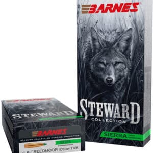 BARNES STEWARD 6.5CM 105GR - TIPPED VARMINTKING 20RD 10BX/C
