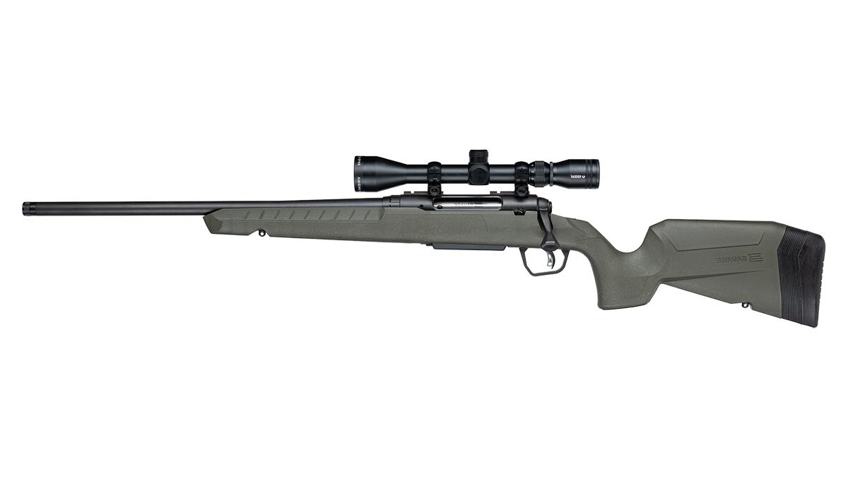 SAVAGE ARMS AXIS 2 XP 243WIN BL/GRN LH TB