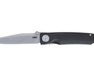 CRKT FIDUS 3.22" PLAIN EDGE BLACK