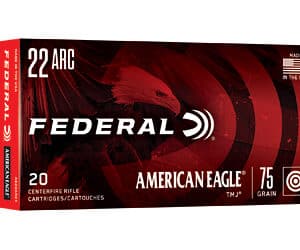 FED AM EAGLE 22ARC 75GR TMJ 20/200
