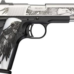 BROWNING 1911-380 BLACK LABEL - MED HIGH GRADE 380ACP 4.25"