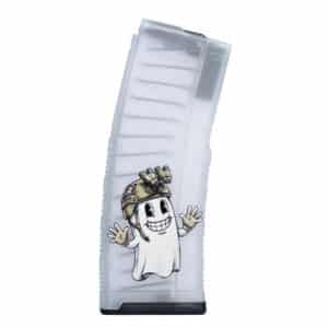 Amend2 Glow-In-The-Dark Tactical Ghost AR-15 Mod-C Rifle Magazine 5.56/.223 30/rd