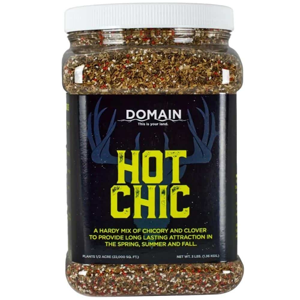 Domain Hot Chic Food Plot Seed 1/2 Acre 3 lbs