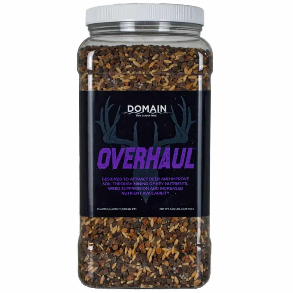 Domain Overhaul Food Plot Seed 1/4 Acre 5.25 lbs