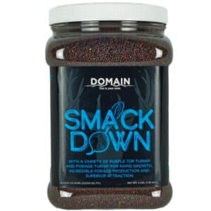 Domain Smack Down Food Plot Seed 1/2 Acre 3 lbs