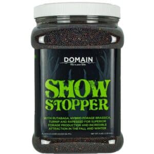 Domain Show Stopper Food Plot Seed 1/2 Acre 3 lbs