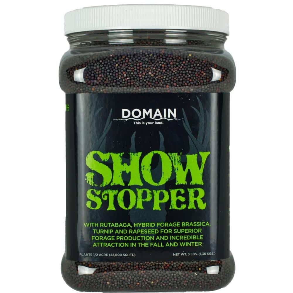 Domain Show Stopper Food Plot Seed 1/2 Acre 3 lbs