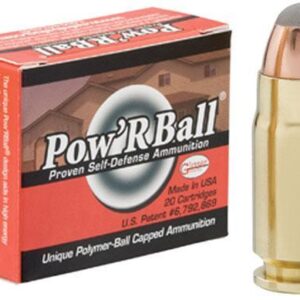 Glaser Pow'RBall Handgun Ammunition  .357 SIG 100 gr JHP 1600 fps 20/ct
