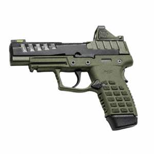 Kel-Tec P15 Handgun 9mm Luger 10rd Magazine 4" Barrel Black Side/OD Green Grip w/Viridian RFX11