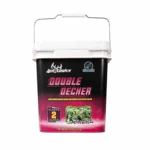 AniLogics Double Decker Seed Bucket 2 Acre 22 lbs