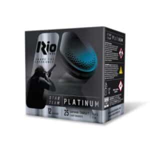 Rio Star Team Evo Platinum Nickel Shotshells 12ga 2-3/4 1oz 1250fps #8 25/ct