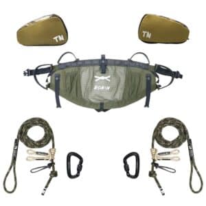 Timber Ninja Outdoors Ronin Saddle Starter Kit Regular Up To 36" Green