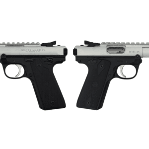 RUGER MARK IV 22/45 22LR PISTOL 4.4" T.B. WHITE 2-10RD MAGS