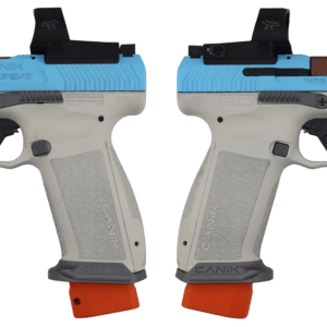 CANIK TTI COMBAT SMOKE TRACKSIDE W/MECANIK OPTIC 9MM PISTOL 4.6" 2-18RD