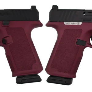 RUGER RXM 9MM PISTOL 4" BBL BLACK CHERRY MAGPUL EHG, O.R. 2-15RD MAGS